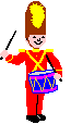 Animated drummer boy